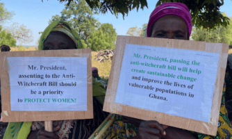 DEMAND THAT THE PRESIDENT OF GHANA SIGNS THE ANTI-WITCHCRAFT BILL INTO LAW