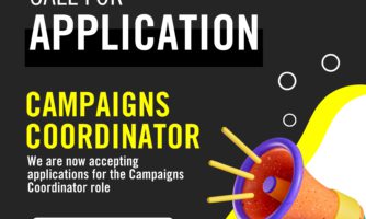CALL FOR APPLICATIONS: CAMPAIGNS COORDINATOR